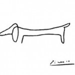 Dachshund-Picasso-Sketch